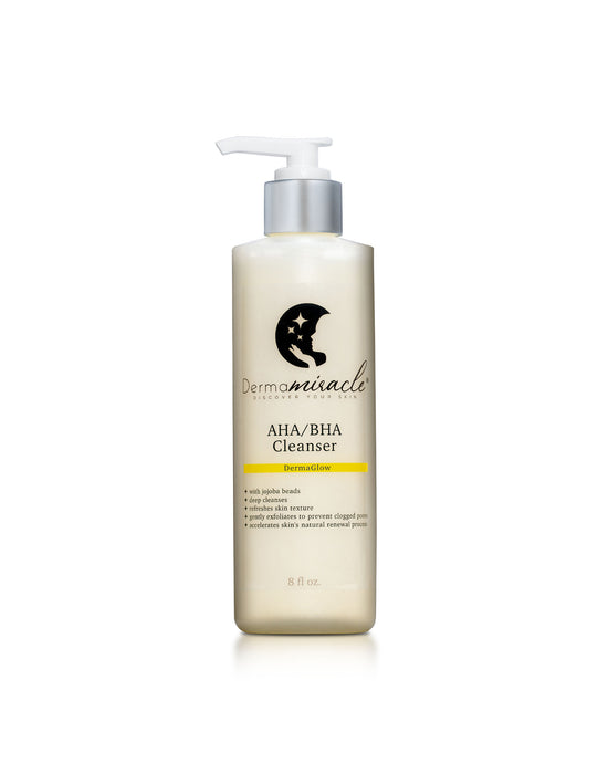 DermaGlow AHA/BHA Cleanser